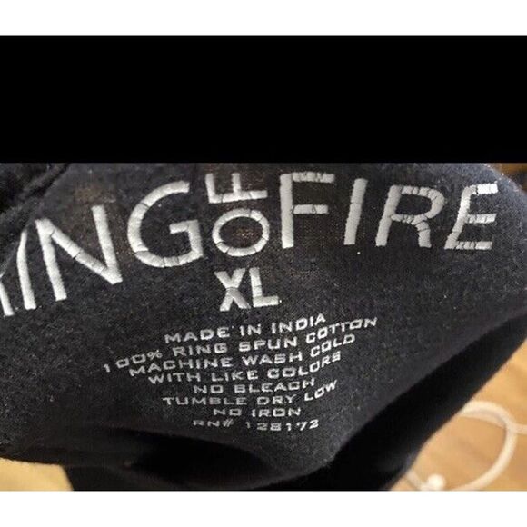 Ring of Fire‎ T Shirt Red Diamond X-LG - Picture 2 of 4